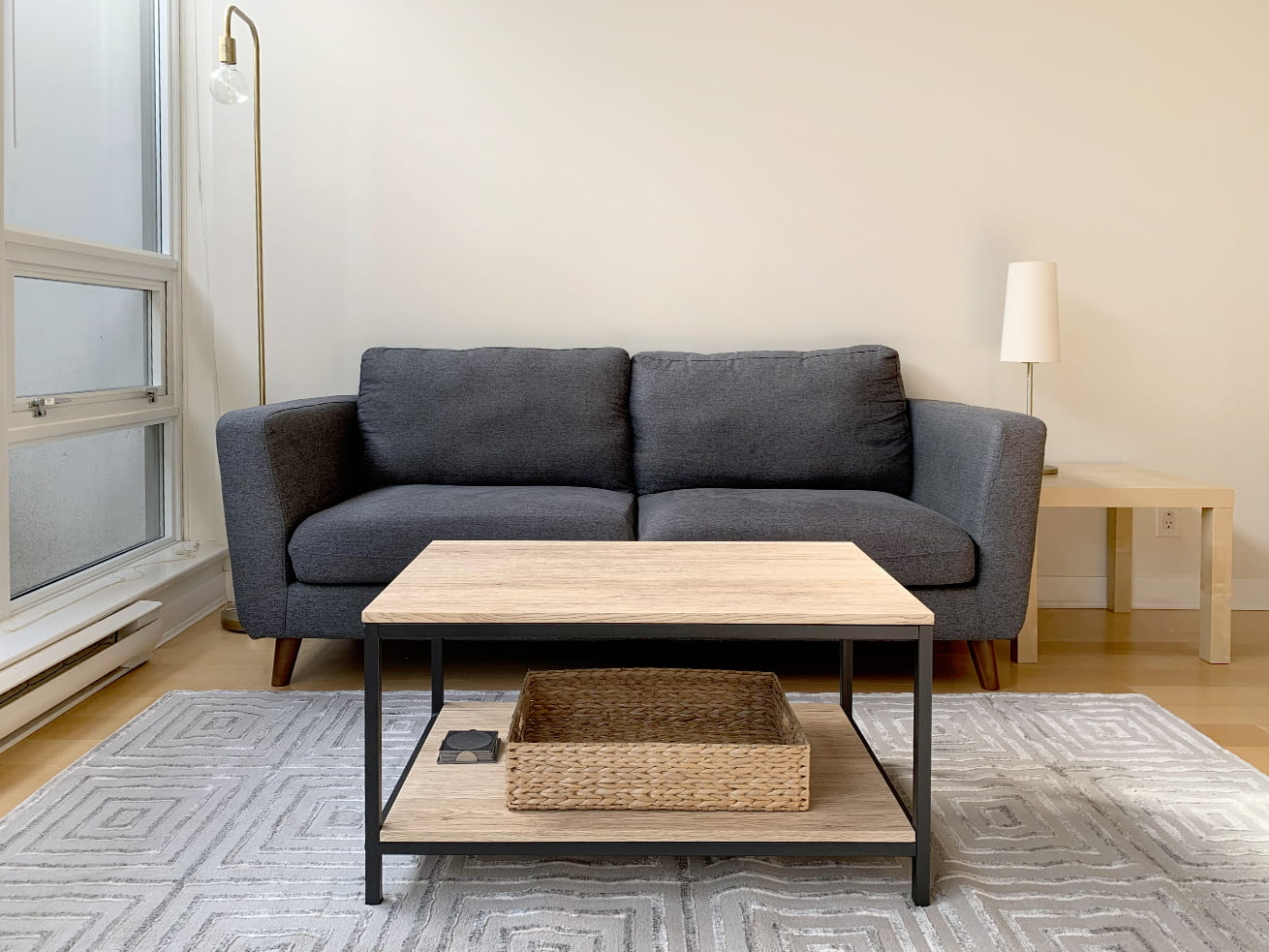 Richmond apartment rentals oceanwalk one bedroom sofa coffee table